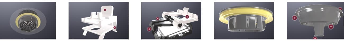 Plastic Fasteners Overview in the Showroom
